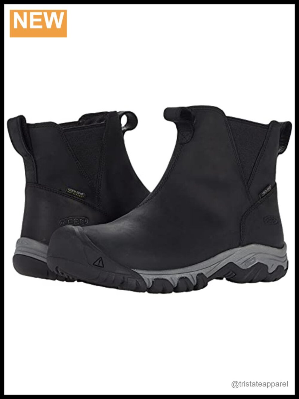 KEEN Greta Chelsea WP Waterproof Insulated Leather Winter Boots
